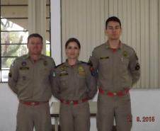 Agradecimento aos militares do 1º GB