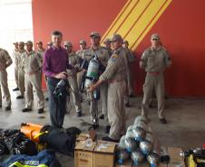 Posto de Bombeiros de Pinhais Realiza Solenidade de Entrega de Equipamento