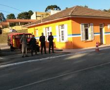 Inspeção do Comandante do Corpo de Bombeiros 