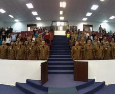15-07-2016 Formatura do Curso de Aperfeiçoamento de Sargento (CAS) do Corpo de Bombeiros do Estado do Paraná, a solenidade foi feita na Câmara dos Vereadores de Pinhais na RMC.