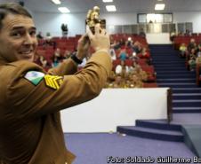 15-07-2016 Formatura do Curso de Aperfeiçoamento de Sargento (CAS) do Corpo de Bombeiros do Estado do Paraná, a solenidade foi feita na Câmara dos Vereadores de Pinhais na RMC. Na foto o Sargento Miguel Toth Junior.