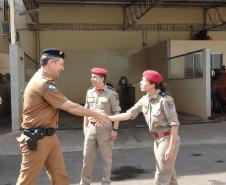 5º GB recebe visita do Comandante Geral 
