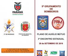 Convite para o PAM (Plano de Auxílio Mútuo) de Maringá