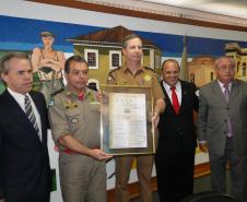 Corpo de Bombeiros do Paraná recebe homenagem da Câmara Municipal de Curitiba

