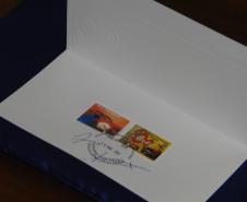 Selo comemorativo aos 100 anos.

