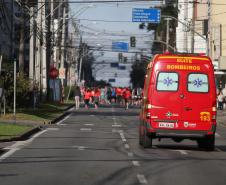 Curitiba, 12 de Novembro de 2016.  1° Corrida do Fogo, do Corpo de Bombeiros do Paraná.