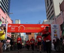 Curitiba, 12 de Novembro de 2016.  1° Corrida do Fogo, do Corpo de Bombeiros do Paraná.