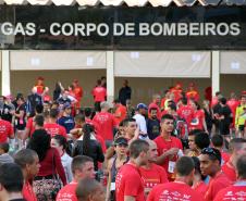 Curitiba, 12 de Novembro de 2016.  1° Corrida do Fogo, do Corpo de Bombeiros do Paraná.