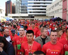 Curitiba, 12 de Novembro de 2016.  1° Corrida do Fogo, do Corpo de Bombeiros do Paraná.