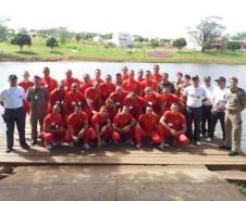 Militares participam de curso para tripulantes
