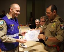 Formatura do Curso de Socorrista.
