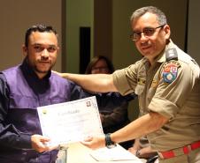 Formatura do Curso de Socorrista.