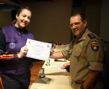 Formatura do Curso de Socorrista.