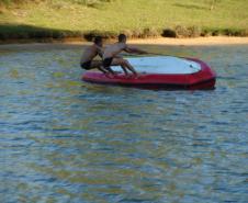 Bombeiros participam de instrução para salvamento aquático
