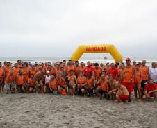 07-01-2017 Travessia Anual dos Bombeiros Veteranos em Guaratuba.
