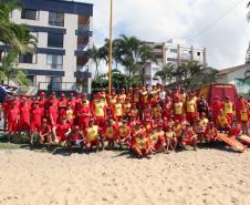 Guarda-vidas se reúnem para a 20ª edição do Troféu Elite do Corpo de Bombeiros no Litoral do estado