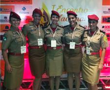 Corpo de Bombeiros do Paraná participa do I Encontro Nacional de Bombeiras Militares