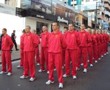 Desfile em Pato Branco