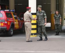 Visita do Comandante da Artilharia Divisionário da 5º Divisão de Exército ao CCB