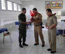 Visita do Comandante da Artilharia Divisionário da 5º Divisão de Exército ao CCB