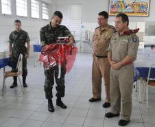 Visita do Comandante da Artilharia Divisionário da 5º Divisão de Exército ao CCB
