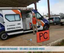 Corpo de Bombeiros de Fazenda Rio Grande realiza simulado de atendimento a grandes emergências