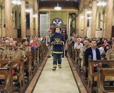Curitiba, 06 de Outubro de 2017. Missa 105 anos Bombeiros