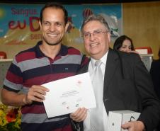 Secretário de estado da Saúde,Michele caputo Neto,participa do evento dos 35 anos da Hemepar
Curitiba,11/12/32017
Foto,Venilton Küchler