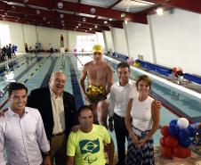 Governador Beto Richa, acompanhado pela secretaria da família e desenvolvimento social, Fernanda Richa, prefeito de Curitiba, Rafael Greca, vice-prefeito, Eduardo Pimentel, secretário de esportes de Curitiba, Marcello Richa e demais autoridades, participa da reinaguração da Praça Oswaldo Cruz.Curitiba, 09/03/2018Foto: Ricardo Almeida / ANPr