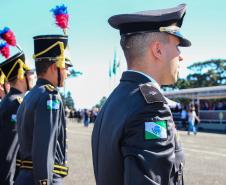 Curitiba, 11 de abril de 2018. Passagem de Comando da PMPRCoronel Audilene Rosa de Paula Dias Rocha assume o Comando Da PMPR
