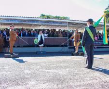 Curitiba, 11 de abril de 2018. Passagem de Comando da PMPRCoronel Audilene Rosa de Paula Dias Rocha assume o Comando Da PMPR