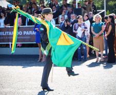 Curitiba, 11 de abril de 2018. Passagem de Comando da PMPRCoronel Audilene Rosa de Paula Dias Rocha assume o Comando Da PMPR