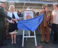 Curitiba, 11 de abril de 2018. Passagem de Comando da PMPRCoronel Audilene Rosa de Paula Dias Rocha assume o Comando Da PMPR