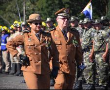 Curitiba, 11 de abril de 2018. Passagem de Comando da PMPRCoronel Audilene Rosa de Paula Dias Rocha assume o Comando Da PMPR