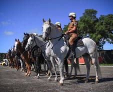Curitiba, 11 de abril de 2018. Passagem de Comando da PMPRCoronel Audilene Rosa de Paula Dias Rocha assume o Comando Da PMPR
