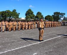 Curitiba, 11 de abril de 2018. Passagem de Comando da PMPRCoronel Audilene Rosa de Paula Dias Rocha assume o Comando Da PMPR