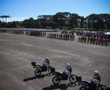 Curitiba, 11 de abril de 2018. Passagem de Comando da PMPRCoronel Audilene Rosa de Paula Dias Rocha assume o Comando Da PMPR