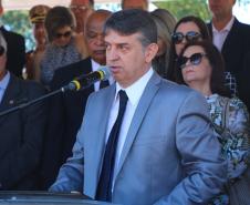 Curitiba, 11 de abril de 2018. Passagem de Comando da PMPRCoronel Audilene Rosa de Paula Dias Rocha assume o Comando Da PMPRSecretário de Segurança Julio Cezar dos Reis