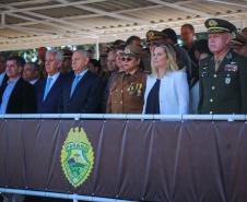 Curitiba, 11 de abril de 2018. Passagem de Comando da PMPRCoronel Audilene Rosa de Paula Dias Rocha assume o Comando Da PMPR