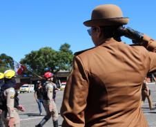 Curitiba, 11 de abril de 2018. Passagem de Comando da PMPRCoronel Audilene Rosa de Paula Dias Rocha assume o Comando Da PMPR