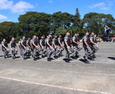 Curitiba, 11 de abril de 2018. Passagem de Comando da PMPRCoronel Audilene Rosa de Paula Dias Rocha assume o Comando Da PMPR