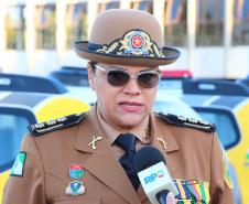 Curitiba, 11 de abril de 2018. Passagem de Comando da PMPRCoronel Audilene Rosa de Paula Dias Rocha assume o Comando Da PMPR