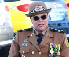 Curitiba, 11 de abril de 2018. Passagem de Comando da PMPRCoronel Audilene Rosa de Paula Dias Rocha assume o Comando Da PMPR