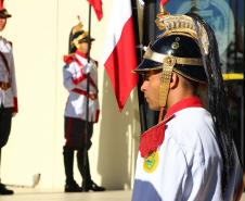 Curitiba, 11 de abril de 2018. Passagem de Comando da PMPRCoronel Audilene Rosa de Paula Dias Rocha assume o Comando Da PMPR