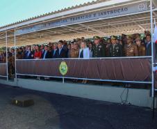 Curitiba, 11 de abril de 2018. Passagem de Comando da PMPRCoronel Audilene Rosa de Paula Dias Rocha assume o Comando Da PMPR