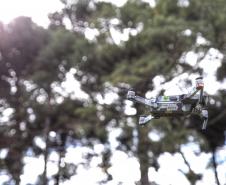 Defesa Civil passa a utilizar drones para monitoramento das áreas de risco.Curitiba, 16/05/2018.Foto: José Fernando Ogura/ANPr