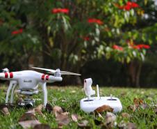 Defesa Civil passa a utilizar drones para monitoramento das áreas de risco.Curitiba, 16/05/2018.Foto: José Fernando Ogura/ANPr