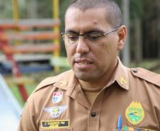 Defesa Civil passa a utilizar drones para monitoramento das áreas de risco.Curitiba, 16/05/2018.Foto: José Fernando Ogura/ANPr