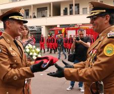 Cerimônia em Curitiba celebra passagem de Comando do Corpo de Bombeiros do Paraná 