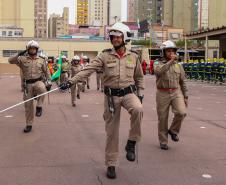 Cerimônia em Curitiba celebra passagem de Comando do Corpo de Bombeiros do Paraná